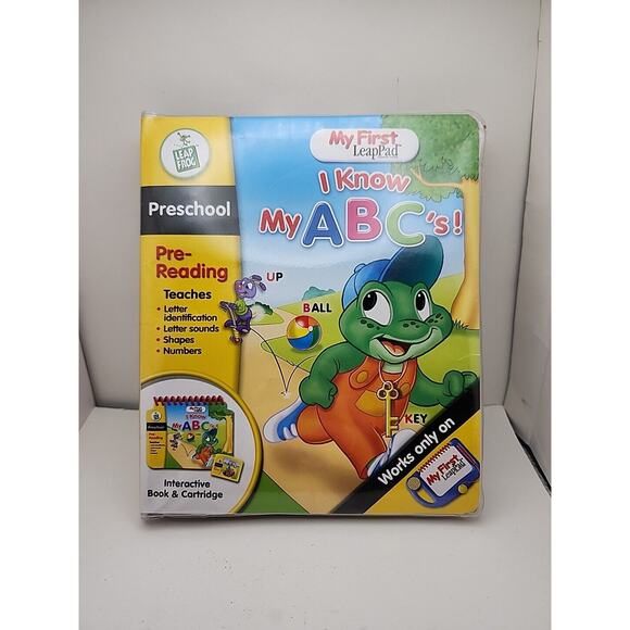 Leap Frog My First LeapPad: I Know My ABCs Interactive Book & Cartridge - Picture 1 of 5